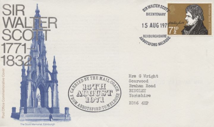 Literary Anniversaries 1971, The Scott Memorial Literary Anniversaries 1971, The Scott Memorial